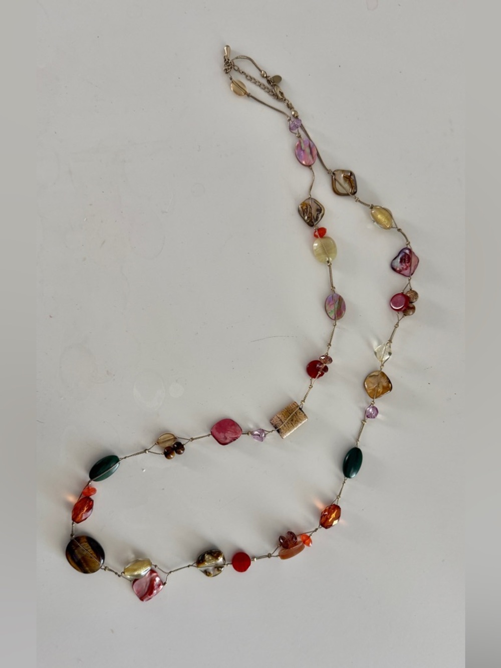 🌹 Lia Sophia Multicolor Beaded Long Necklace #0160